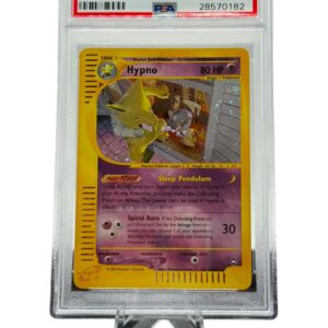 Pokemon TCG, 2003 Pokemon, Aquapolis, Holo, Hypno #H12, PSA 10, POP 106