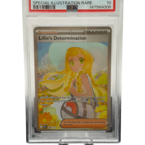 Pokemon TCG, 2025 Pokemon, Mega Evolution, Special Illustration Rare, Lillie's Determination #184, PSA 10