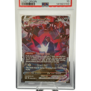 Pokemon TCG, 2022 Pokemon, Sword And Shield, Lost Origin, Trainer Gallery, Eternatus VMAX #TG22, PSA 10, POP 822