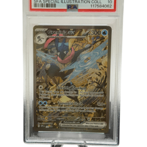 Pokemon TCG, 2024 Pokemon, Scarlet and Violet, Black Star Promo, Shrouded Fable, Special Illustration Collection, Greninja Ex #132, PSA 10