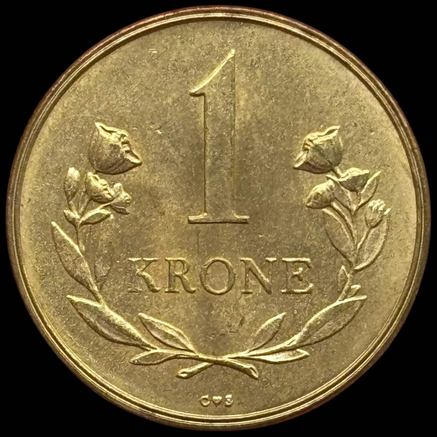 Grønland, 1 krone 1957, Den Kongelige Grønlandske Handel, Sieg 6, Hede 5, Kva. 0 - Image 2