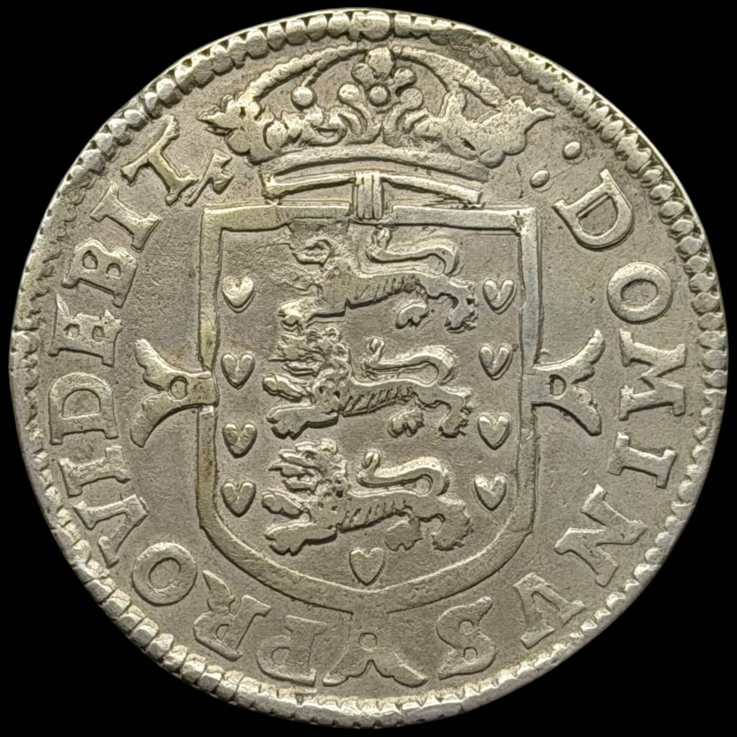 1655, 4 mark / krone, Fre.III, Sieg 49.2, Hede 95B, Kva. 1+-1 - Image 2