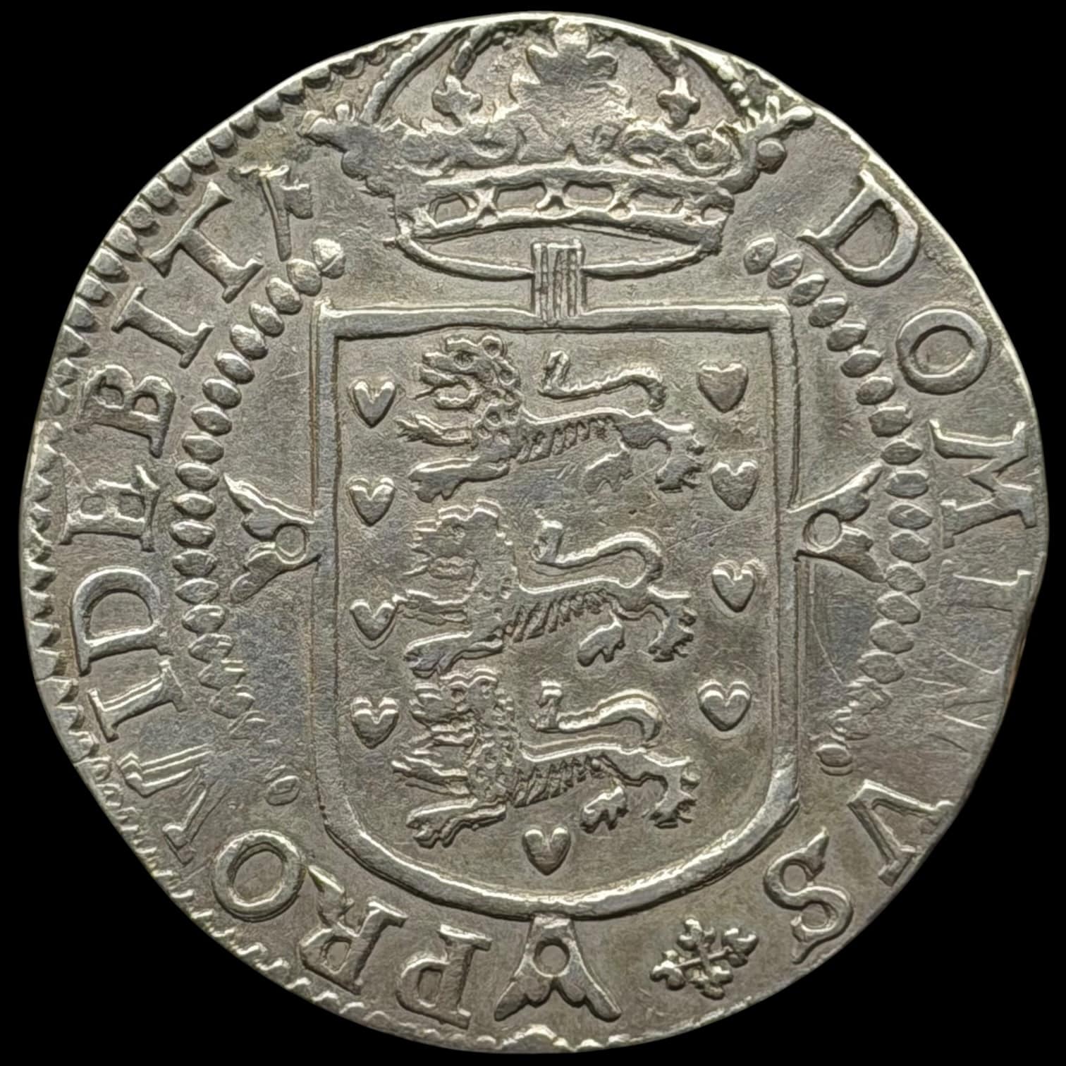 1654, 4 mark / krone, Fre.III, Sieg 49.1, Hede 95A, Aag. 45.4, Kva. 1+ "svage monteringspor" ex. BR 2541/5093 - Image 2