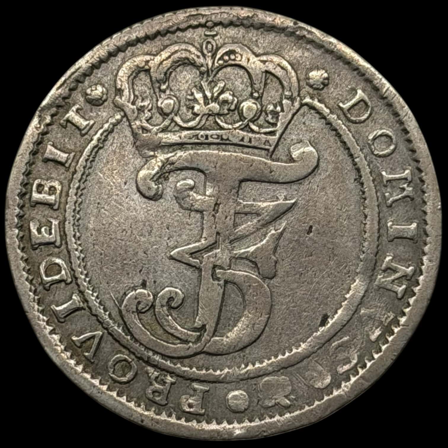 1669, 2 mark, Fre.III, Sieg 41, Hede 118, Aag. 140.3, Kva. 1+, Sjælden, ex. BR 2025/5062 2020 - Image 2