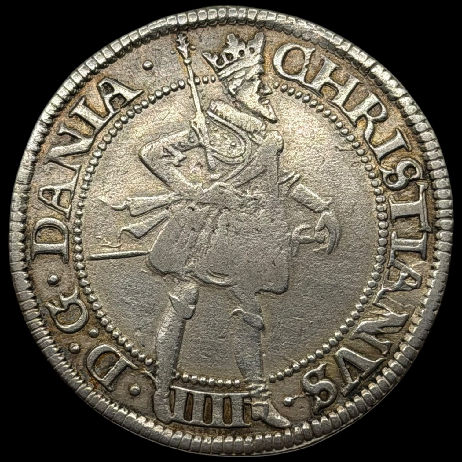 1620, 1 krone, Chr.IV, Sieg 84.11, Hede 106C, Kva. 1+ - Image 2