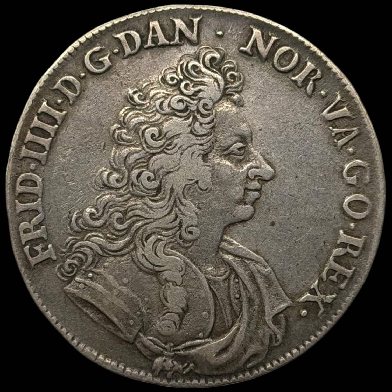 1700, krone, Fre.IV, Sieg 17, Hede 36, Kva. 1+ - Image 2