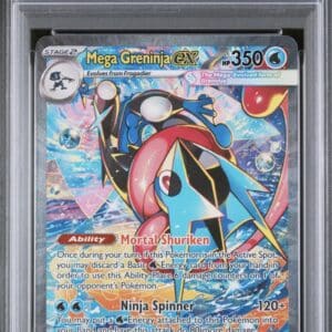 Pokemon TCG, 2026 Pokemon Chaos Rising Special Illustration Rare Mega Greninja Ex #116 PSA 10