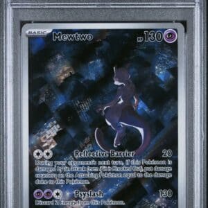 Pokemon TCG, 2023 Pokemon, Scarlet and Violet, Black Star Promo, 151 Ultra Premium Collection, Mewtwo #052, PSA 10