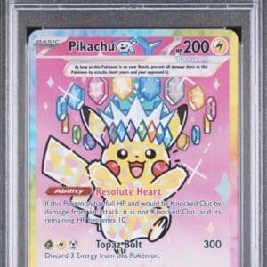 Pokemon TCG, 2026 Pokemon, Ascended Heroes, Special Illustration Rare, Pikachu Ex #277, PSA 9