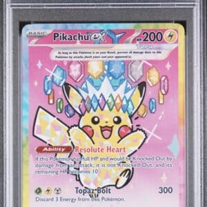 Pokemon TCG, 2026 Pokemon, Ascended Heroes, Special Illustration Rare, Pikachu Ex #277, PSA 10