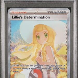 Pokemon TCG, 2025 Pokemon, Mega Evolution, Special Illustration Rare, Lillie's Determination #184, PSA 10