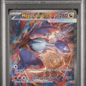 Pokemon TCG, 2025 Pokemon, Mega Evolution, Special Illustration Rare, Mega Latias Ex #181, PSA 10