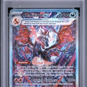 Pokemon TCG, 2024 Pokemon, Scarlet and Violet, Paldean Fates, Special Illustration Rare, Charizard Ex #234, PSA 9