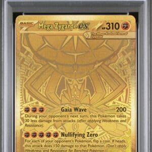 Pokemon TCG, 2026, Perfect Order - Por En - English, Mega Hyper Rare, Holo, Mega Zygarde Ex #124, PSA 10, POP 137