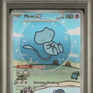 Pokemon TCG, 2024 Pokemon, Scarlet and Violet, Paldean Fates, Special Illustration Rare, Mew Ex #232, PSA 10