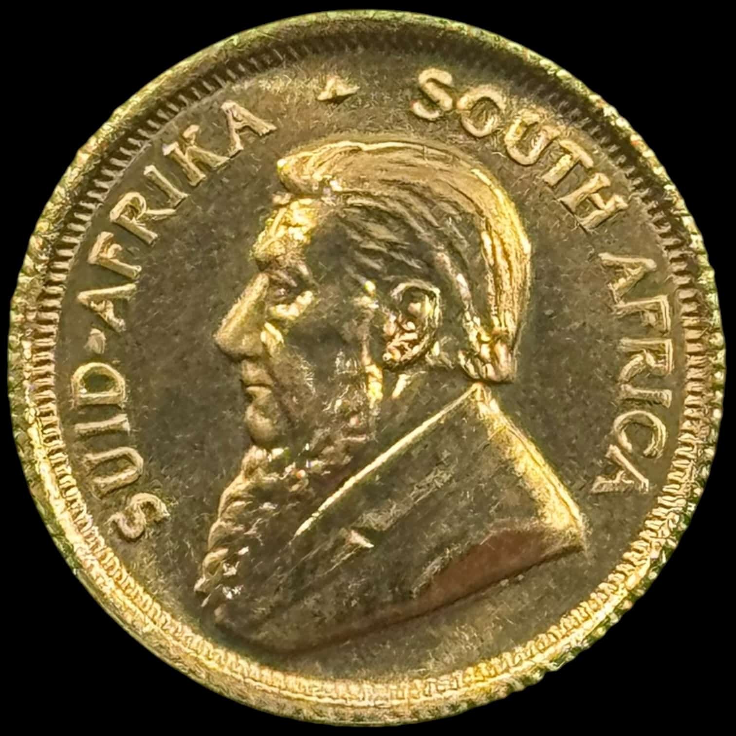 Sydafrika, 1/10 oz Krugerrand 1984, KM 105, Hern GRCT1-5, KT5, Kva. 0 - Image 2