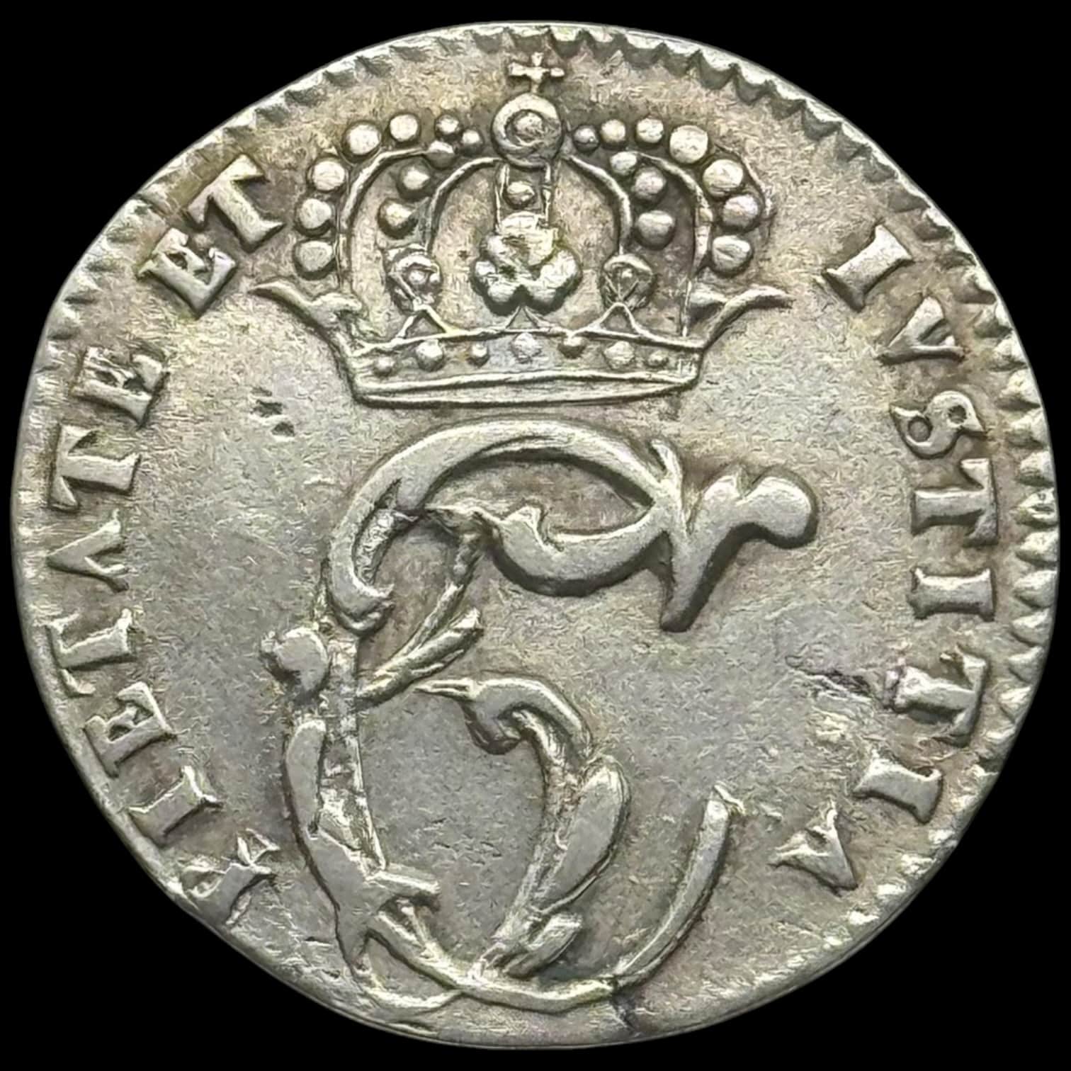 1672, 1 mark, Chr.V, Sieg 17.1, Hede 70, Aag. 10, Kva. 1+ - Image 2