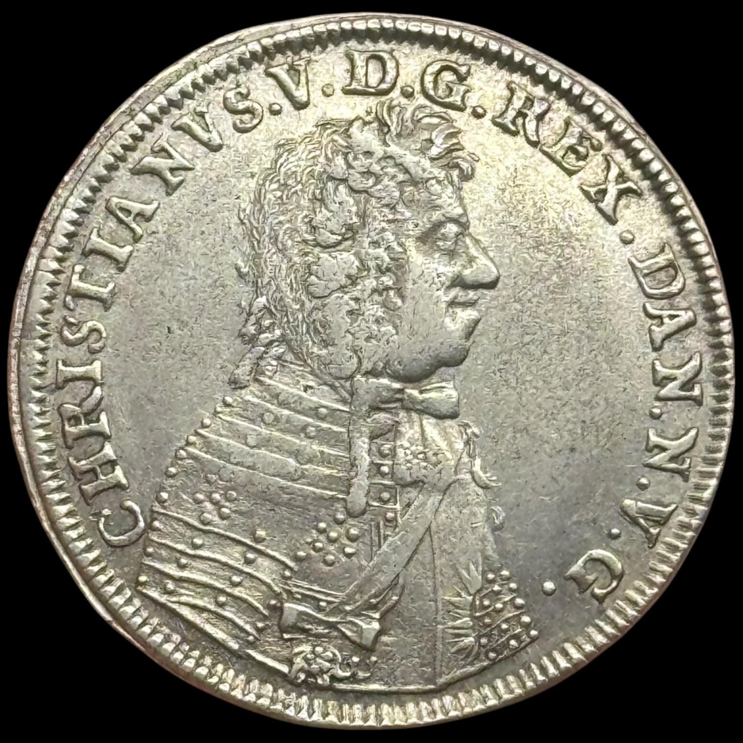 1690, 2 mark "Bondedreng", Chr.V, Sieg 31, Hede 89, Kva. 1+