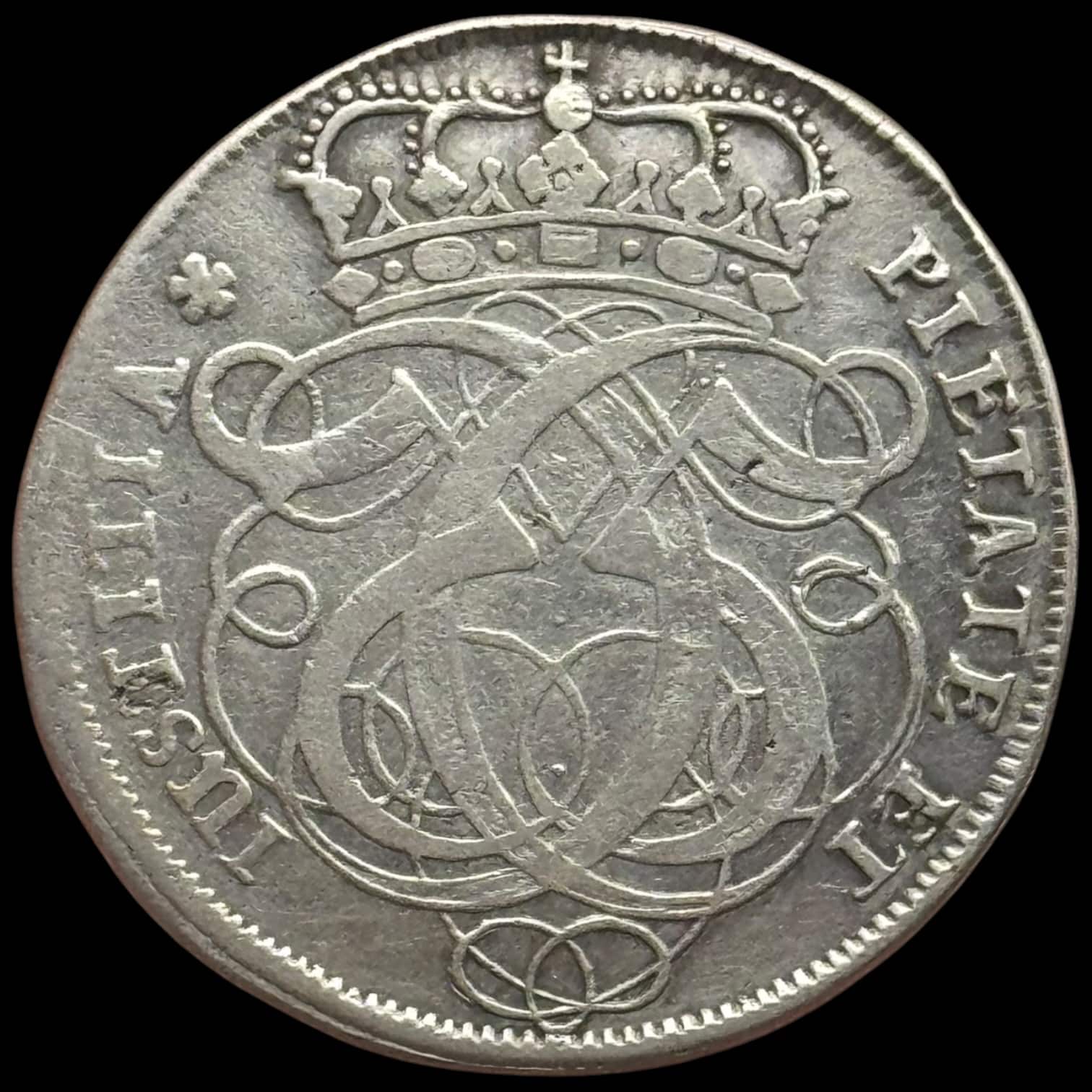1689, 2 mark, Chr.V, Sieg 30, Hede 83, Kva. 1+-1 - Image 2