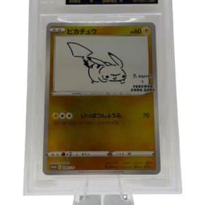 Pokemon TCG, 2021 Pokemon Sword and Shield Promo Japanese Yu Nagaba X Pcg Campaign Pikachu #208, BGS 10 Black Label, POP 55