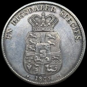 1835 FF, speciedaler, Fre.VI, Sieg 30.4, Hede 26D, Kva. 01-1+