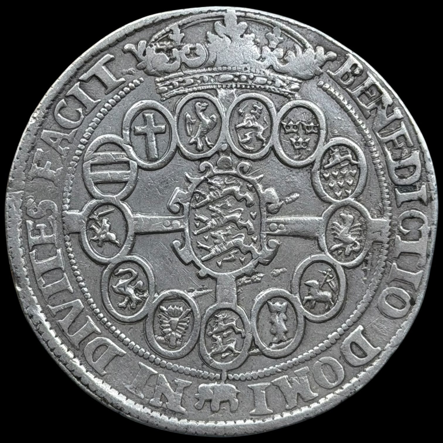 1627, 1 speciedaler, Chr.IV, Sieg 107.1, Hede 55A, Kva. 1+-1 - Image 2