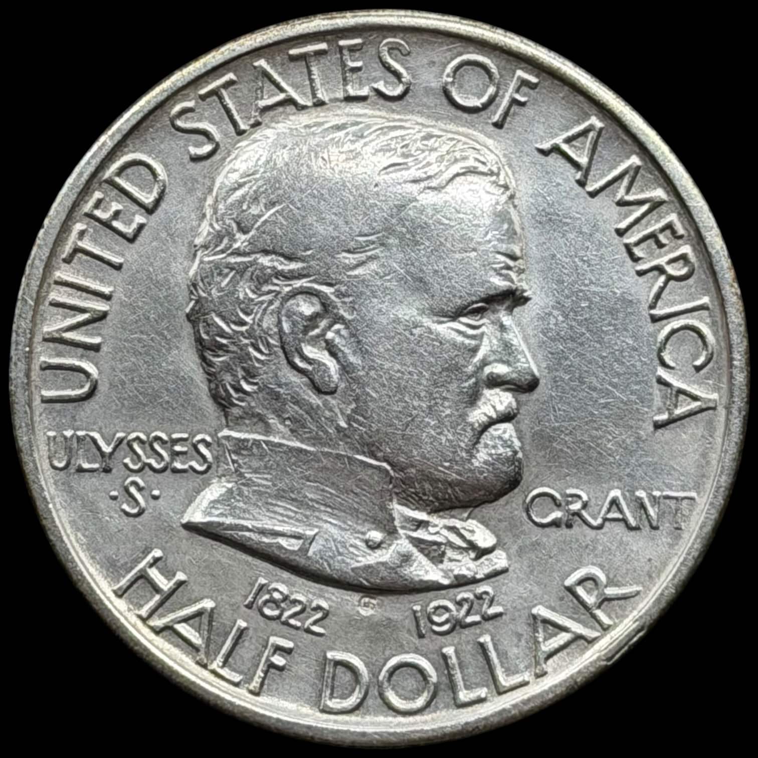USA, 1/2 dollar 1920, Ulysses S. Grant, KM 151, Kva. 1+