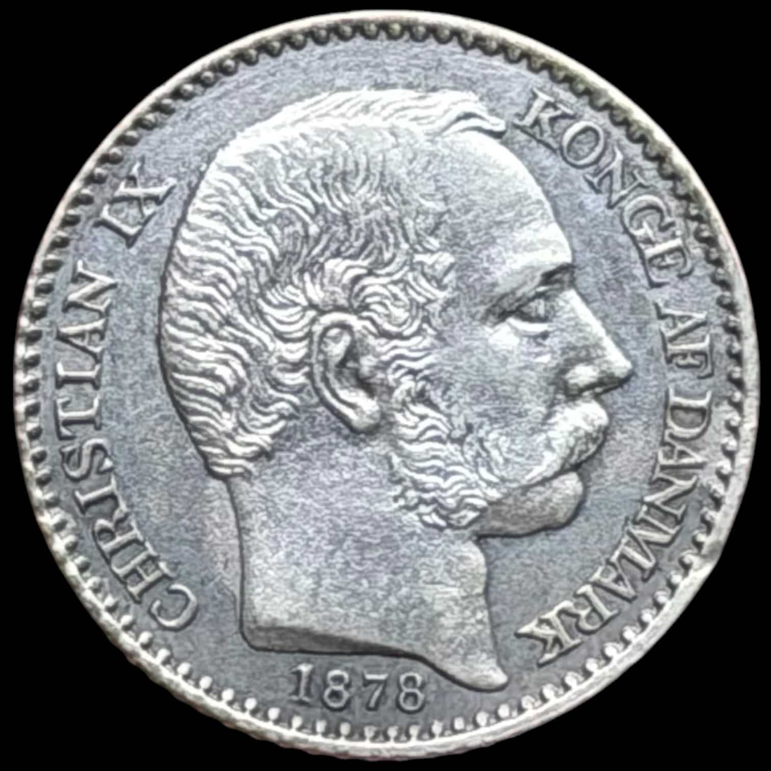 Dansk Vestindien, 5 cent 1878, Chr.IX, Sieg 21, Hede 27, KM 69, Kva. 01