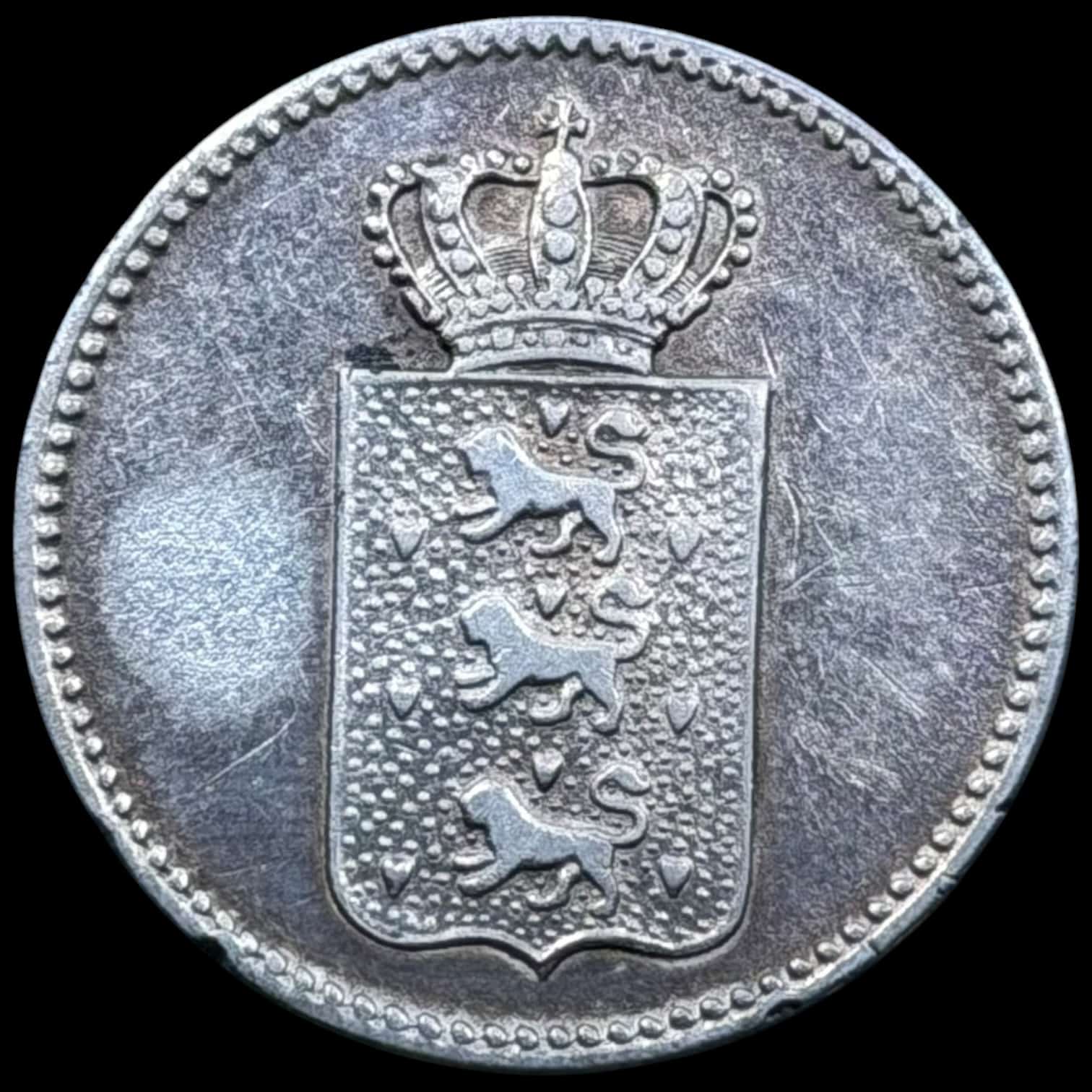 Dansk Vestindien, 20 skilling 1845, Sieg 13.2, Hede 13, KM 17, Kva. 1+-01 - Image 2