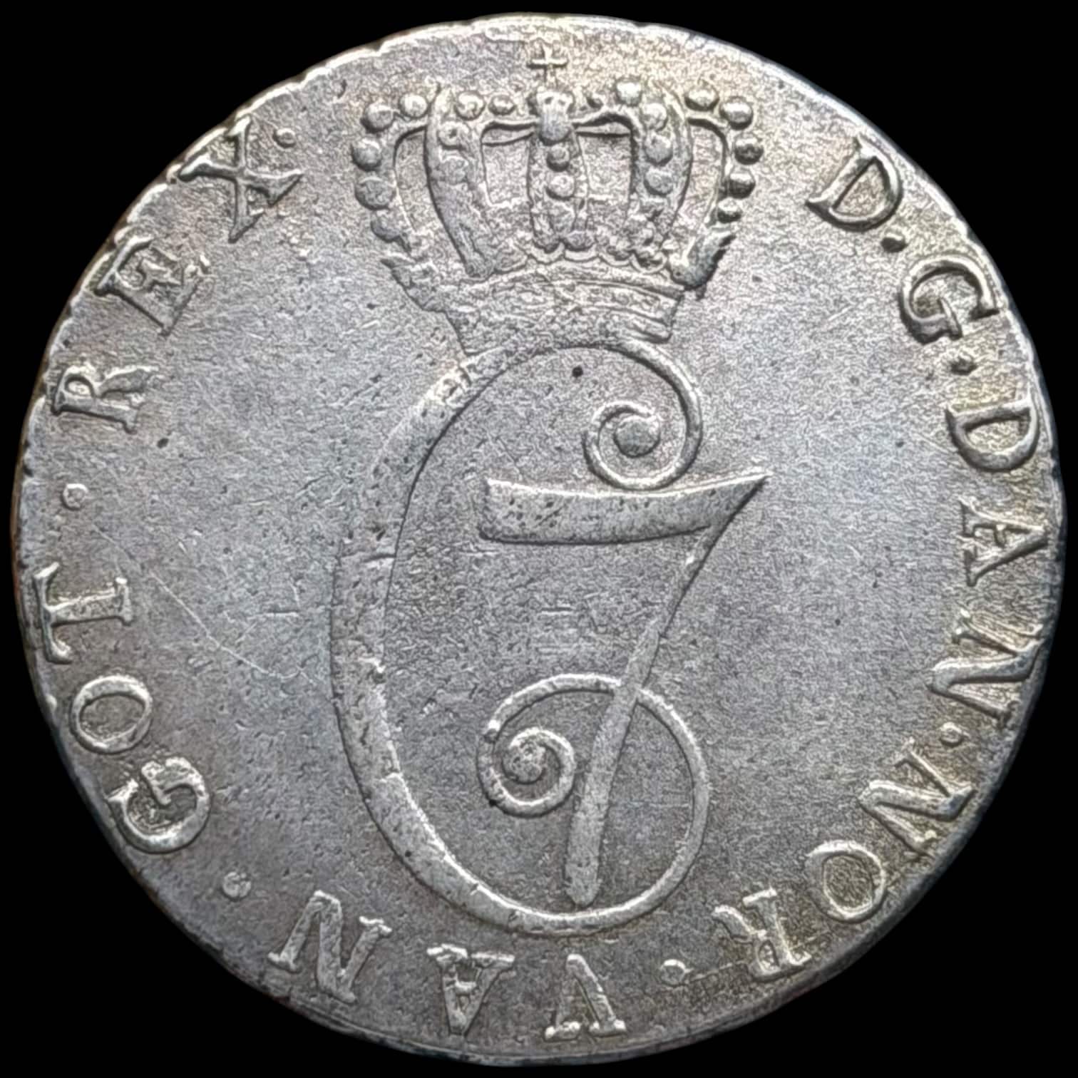 1779 HSK, 24 skilling, Chr.VII, Sieg 12.2, Hede 28B, Kva. 1+ Sjælden - Image 2