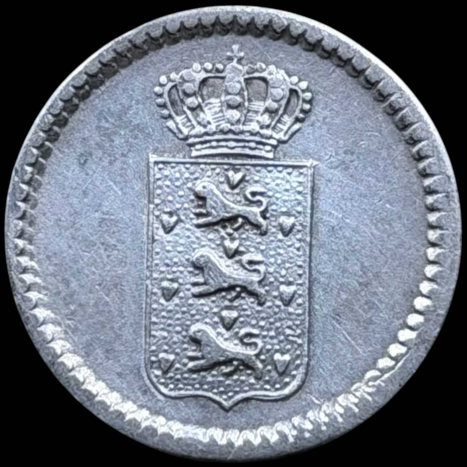Dansk Vestindien, 10 skilling 1845, Sieg 12.2, Hede 17, KM 16, Kva. 1+-01 - Image 2
