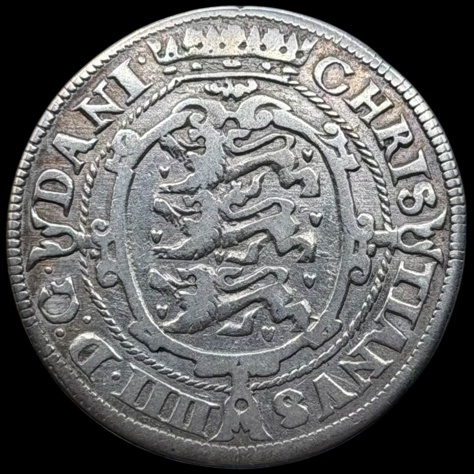 1606, 1 mark, Chr.IV, Sieg 64.3, Hede 77C, Kva. 1+-1 - Image 2
