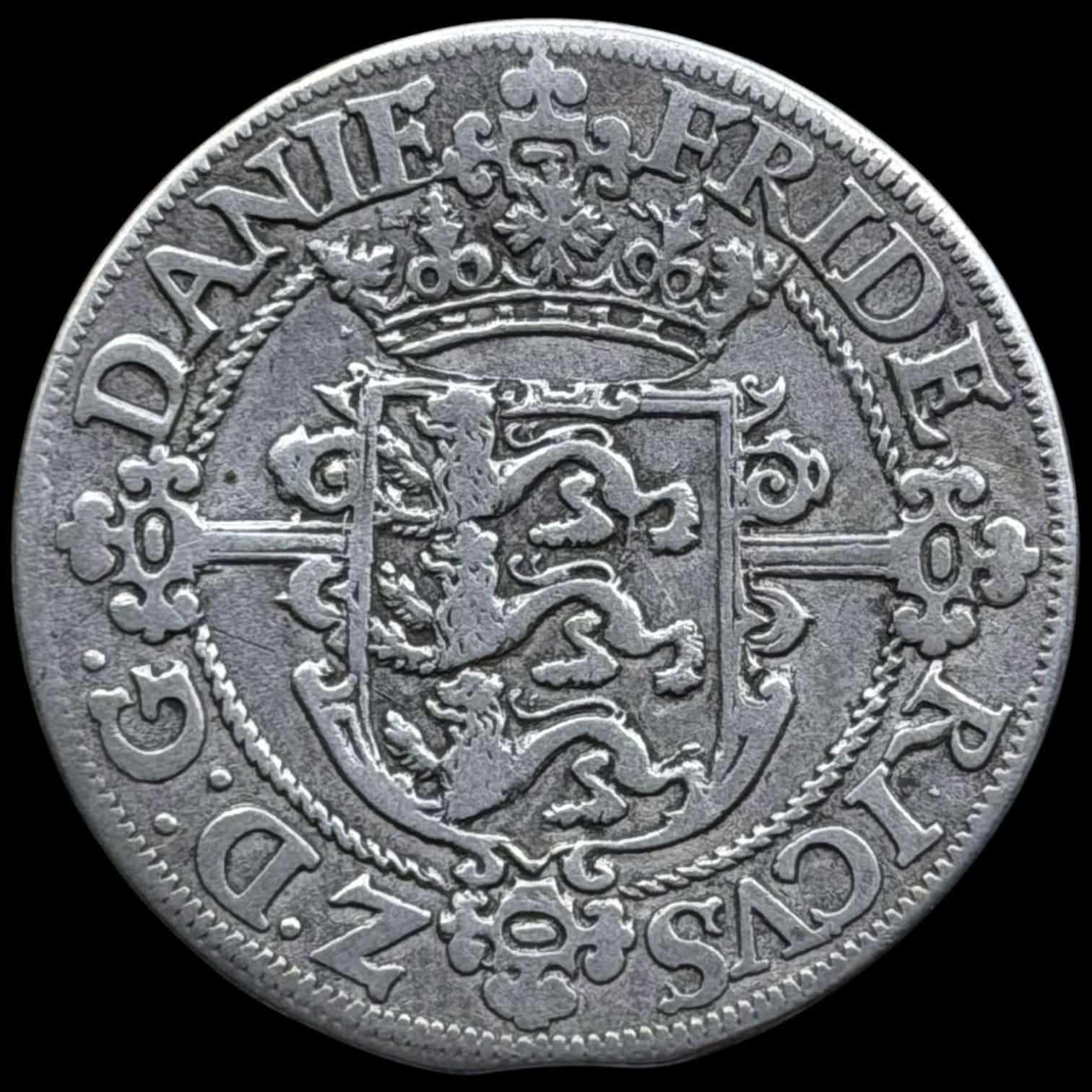 1583, 1 mark, Fre.II, Sieg 19, Hede 25, Kva. 1+-1 - Image 2