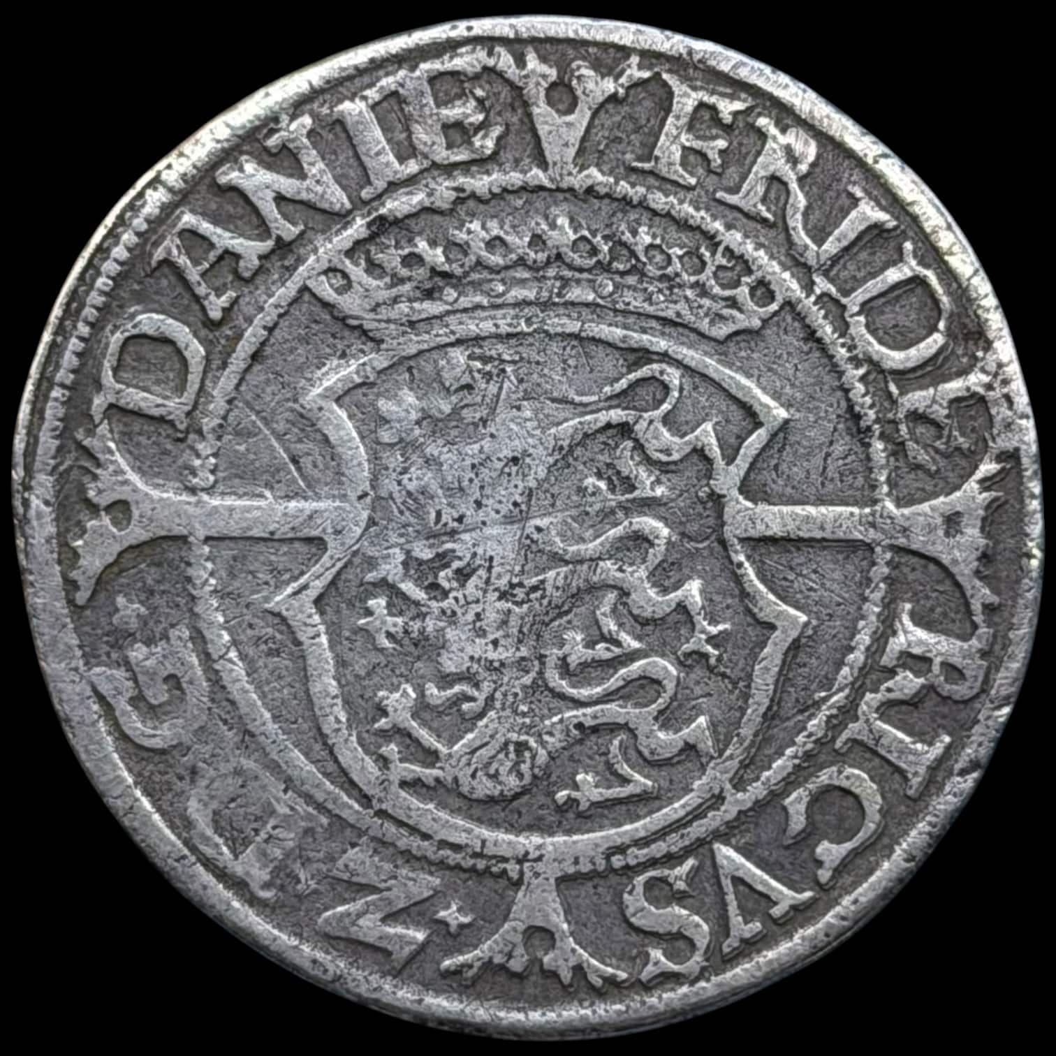 1562, 1 mark, Fre.II, Sieg 15.2, Hede 9B, Kva. 1-1+ - Image 2
