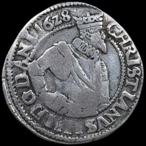1628, 1 mark, Glückstadt, Chr.IV, Sieg 176, Hede 173, Kva. 1 ex. BR 2041/5043 2020