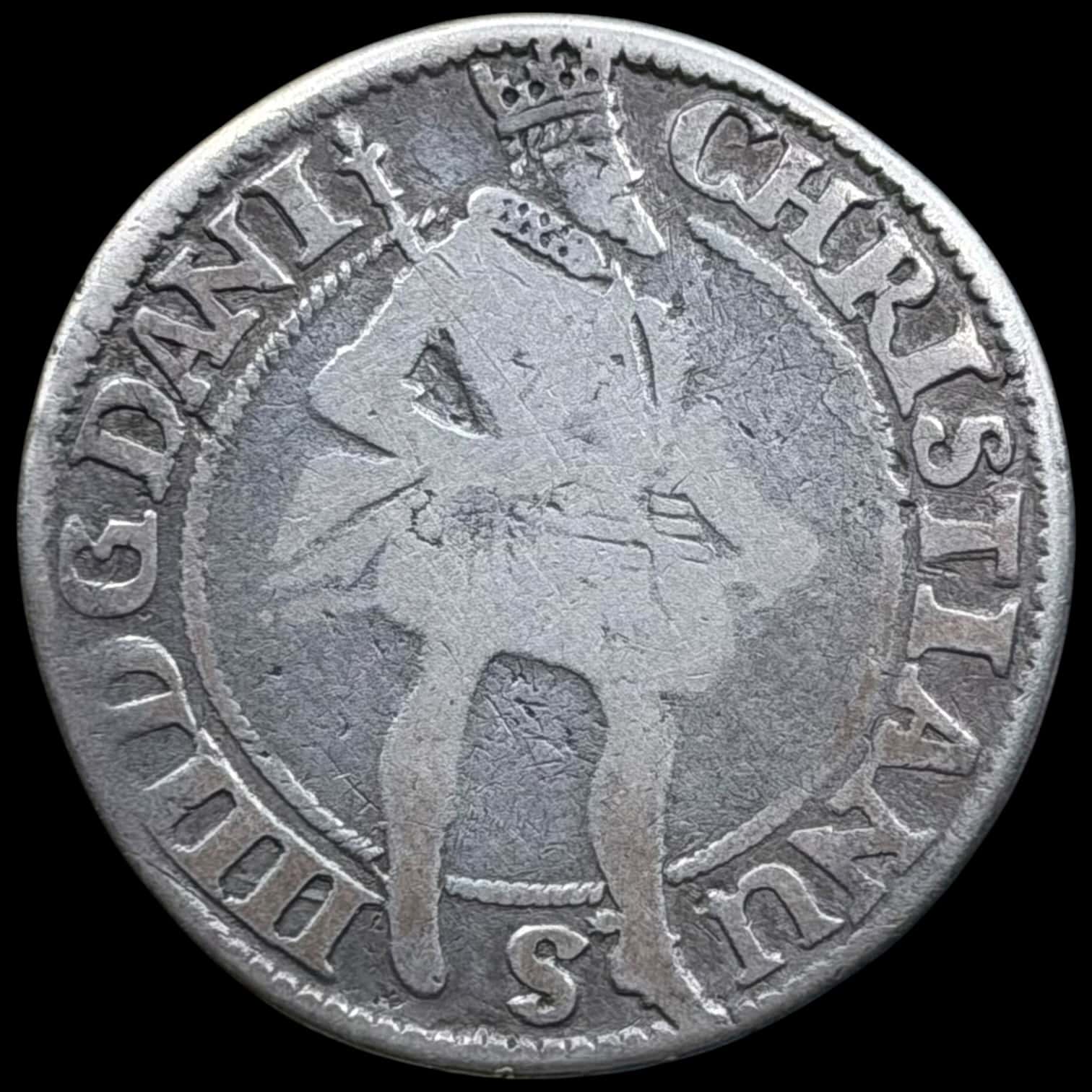 1620, 1/2 krone, Chr.IV, Sieg 79.3, Hede 107A, Kva. 1-1- - Image 2