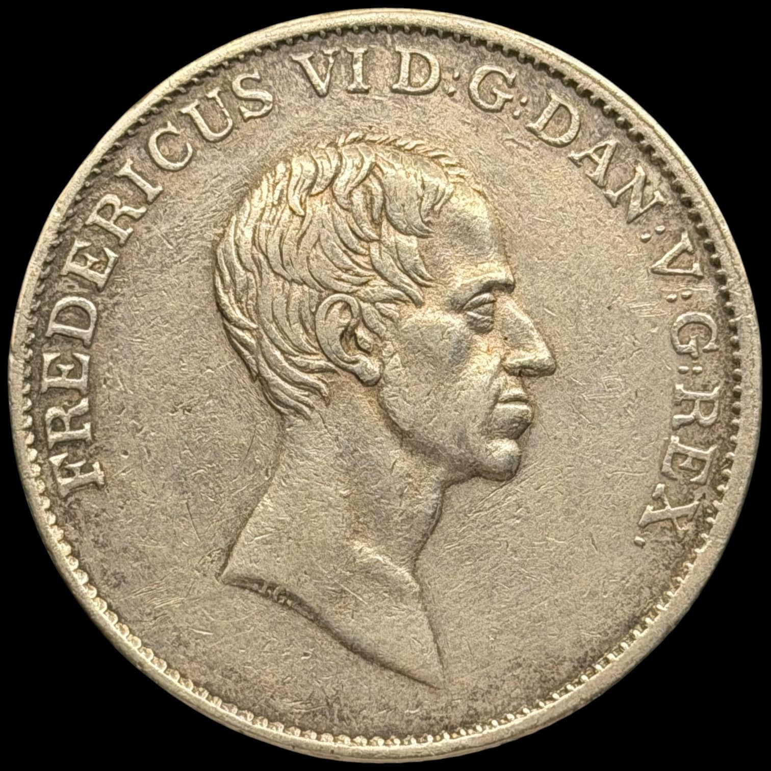 1824 CFG, speciedaler, Fre.VI, Sieg 30.1, Hede 26A, Kva. 1+ - Image 2