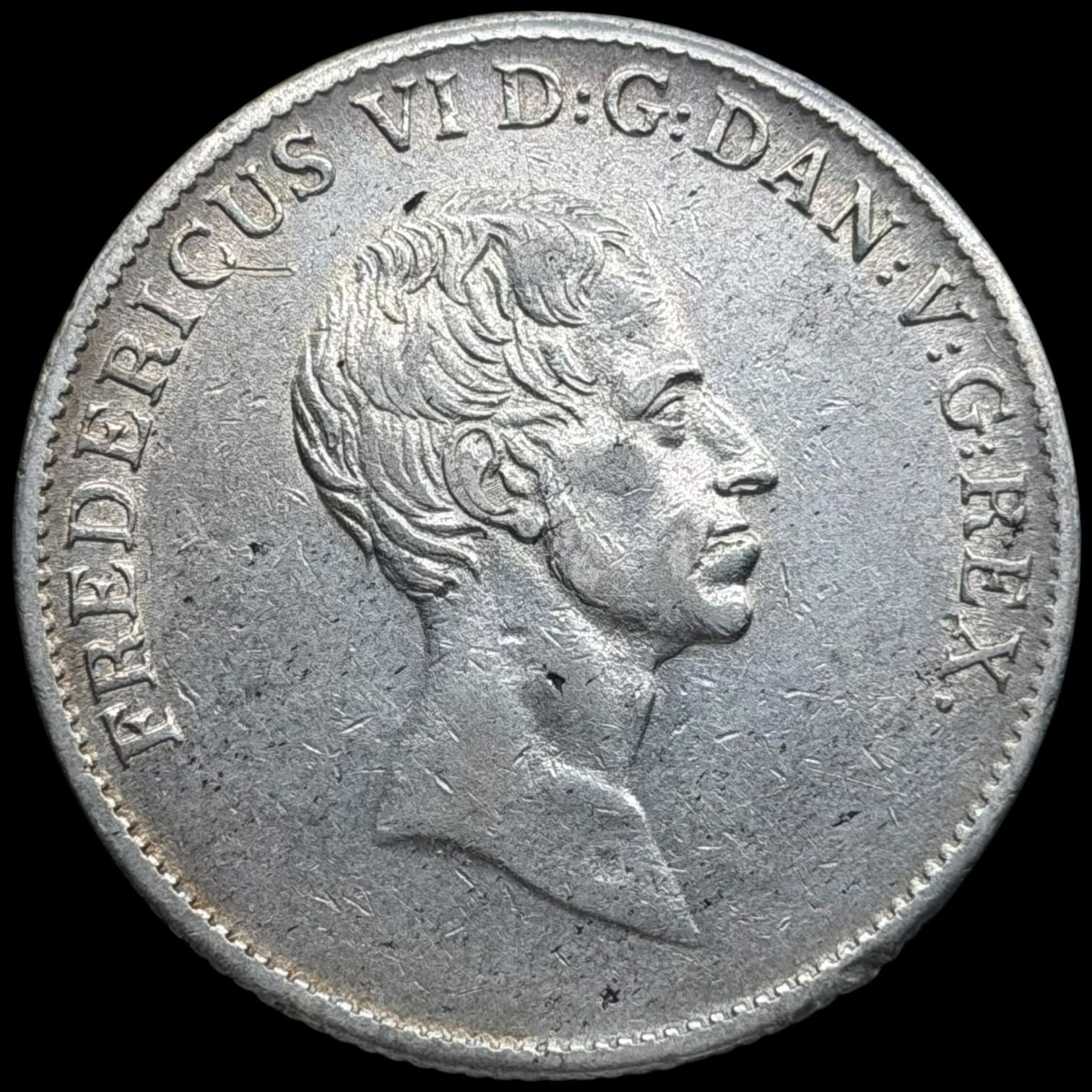 1829 FF, speciedaler, Fre.VI, Sieg 30.4, Hede 26D, Kva. 1-1+ - Image 2