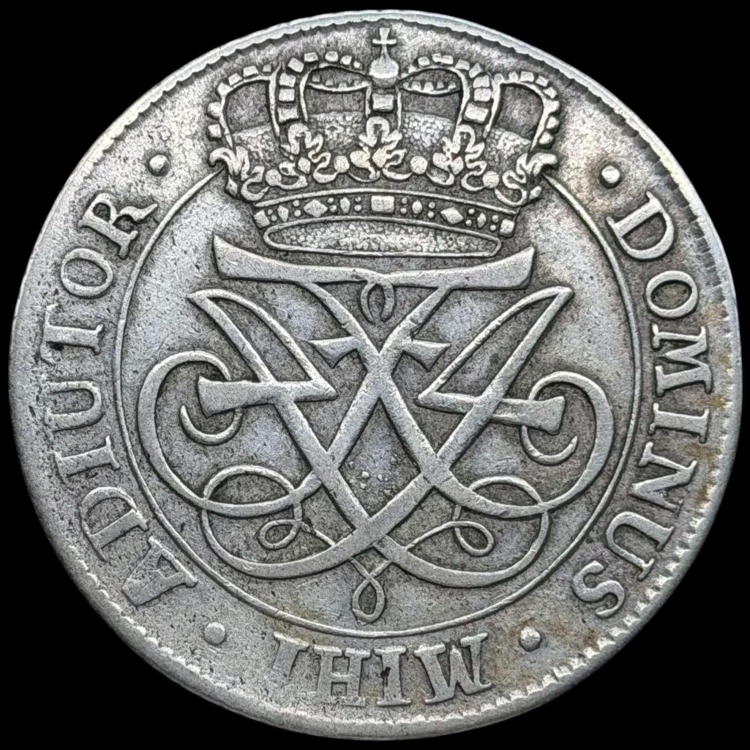 1726, 1 krone, Fre.IV, Sieg 20, Hede 40, Kva. 1+ - Image 2