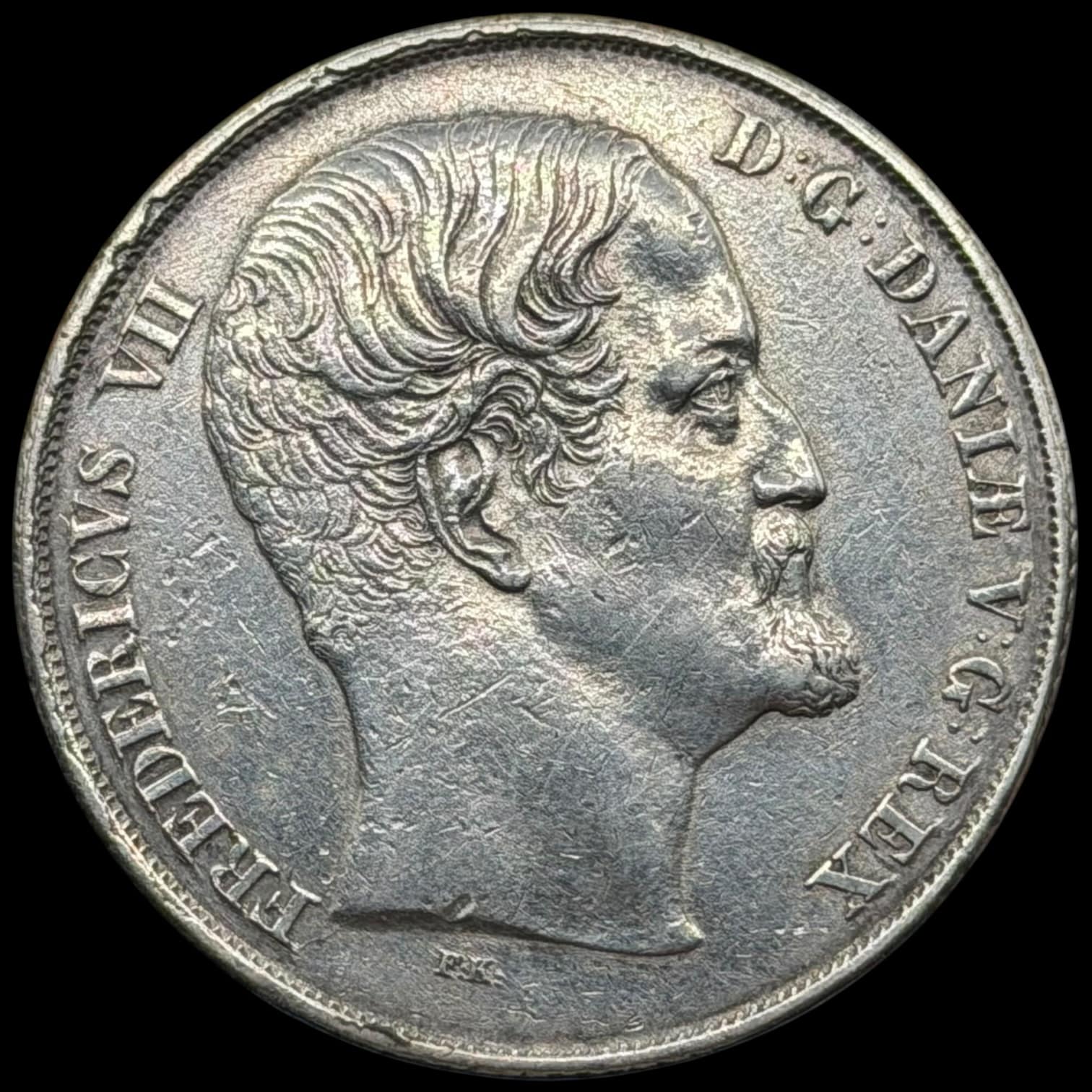 1849 VS, speciedaler, Fre.VII, Sieg 6.1, Hede 4A, Kva. 1+-1 - Image 2