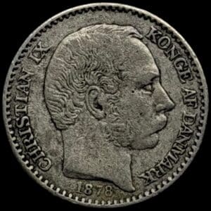 Dansk Vestindien, 5 cent 1878, Sieg 21, Hede 27, KM 69, Kva. 1-1+