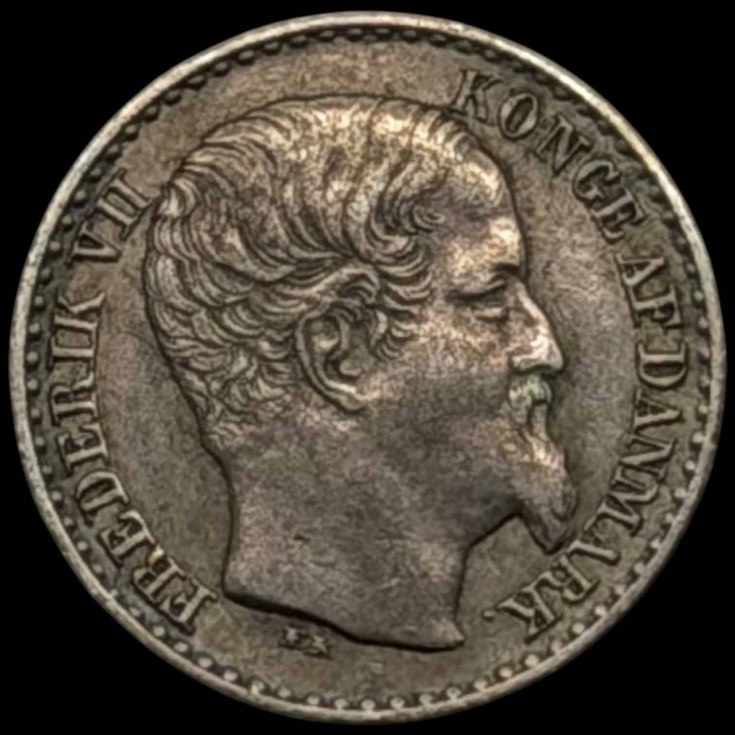 Dansk Vestindien, 3 cent 1859, Fre.VII, Sieg 16, Hede 22, KM 64, Kva. 1+ - Image 2