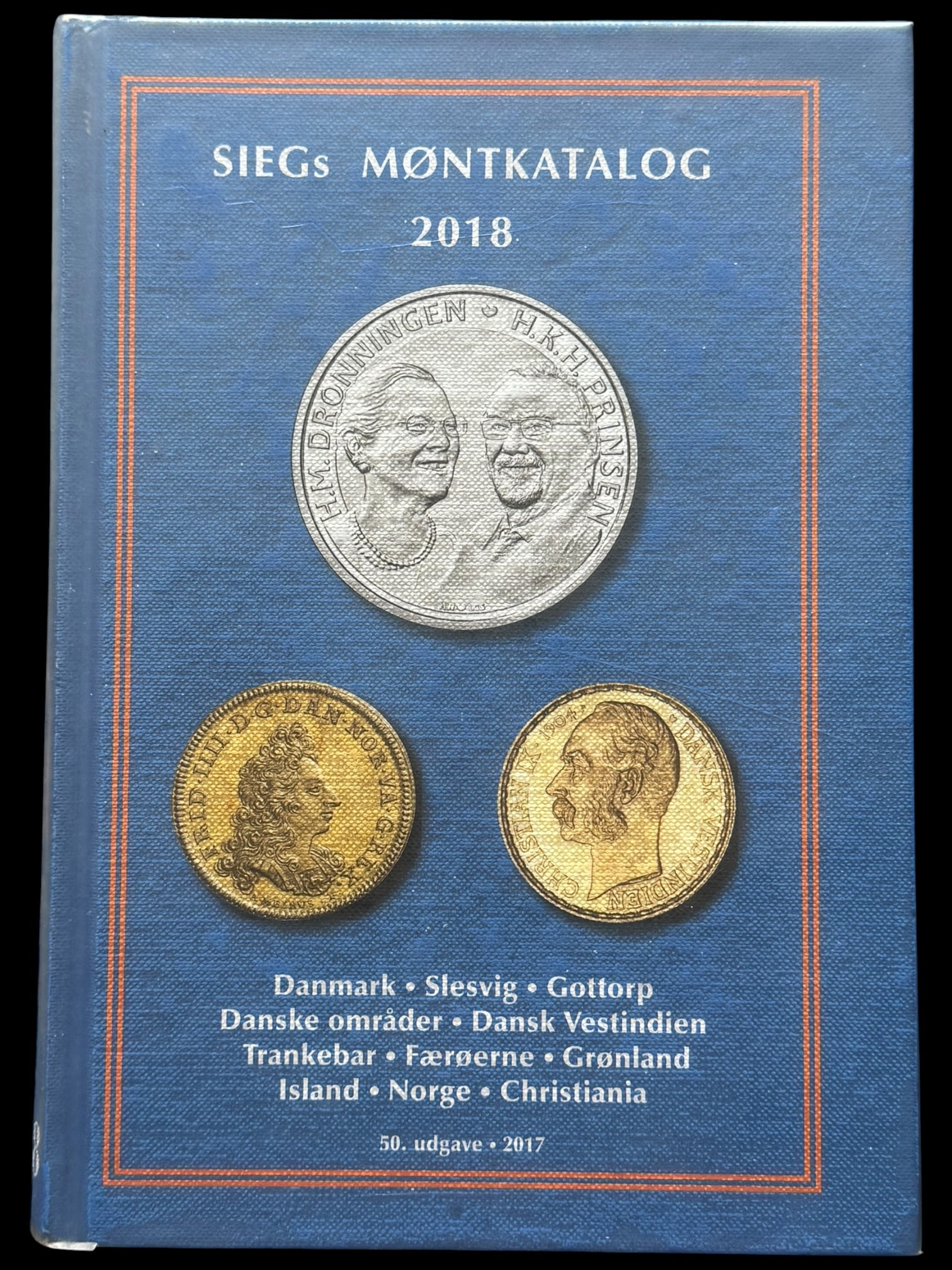 SIEGs Møntkatalog 2018, som ny, ingen skrift i kataloget