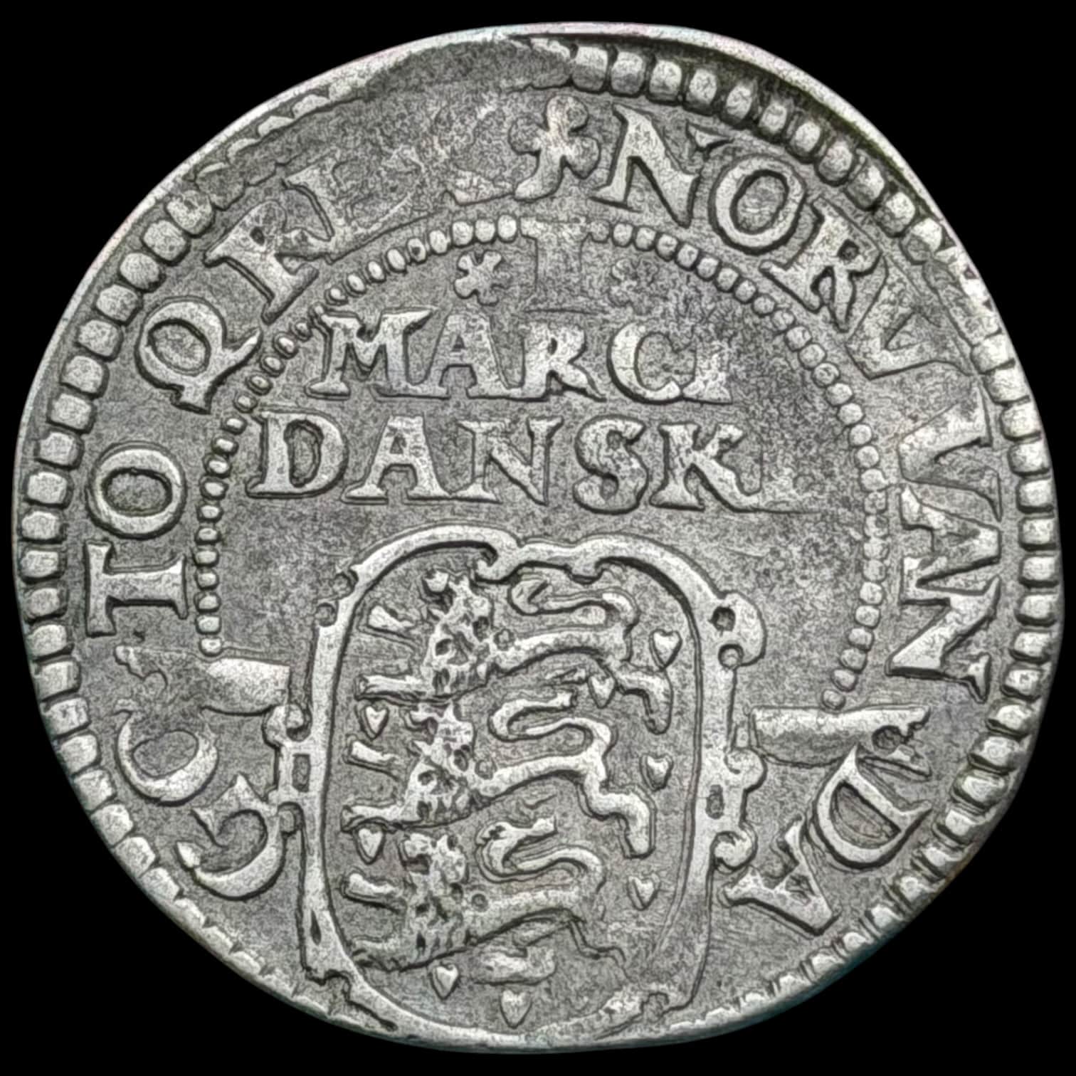 1616, 1 mark, Chr.IV, Sieg 68.3, Hede 99C, Kva. 1+ - Image 2