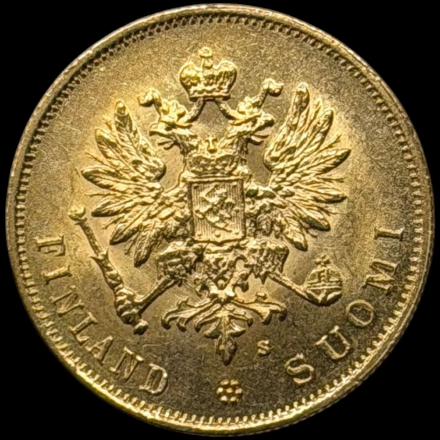 Finland, 10 markkaa 1882 S, Helsinki, KM 8.2, Bitkin 229, Fr. 6, Kva. 0-01 - Image 2