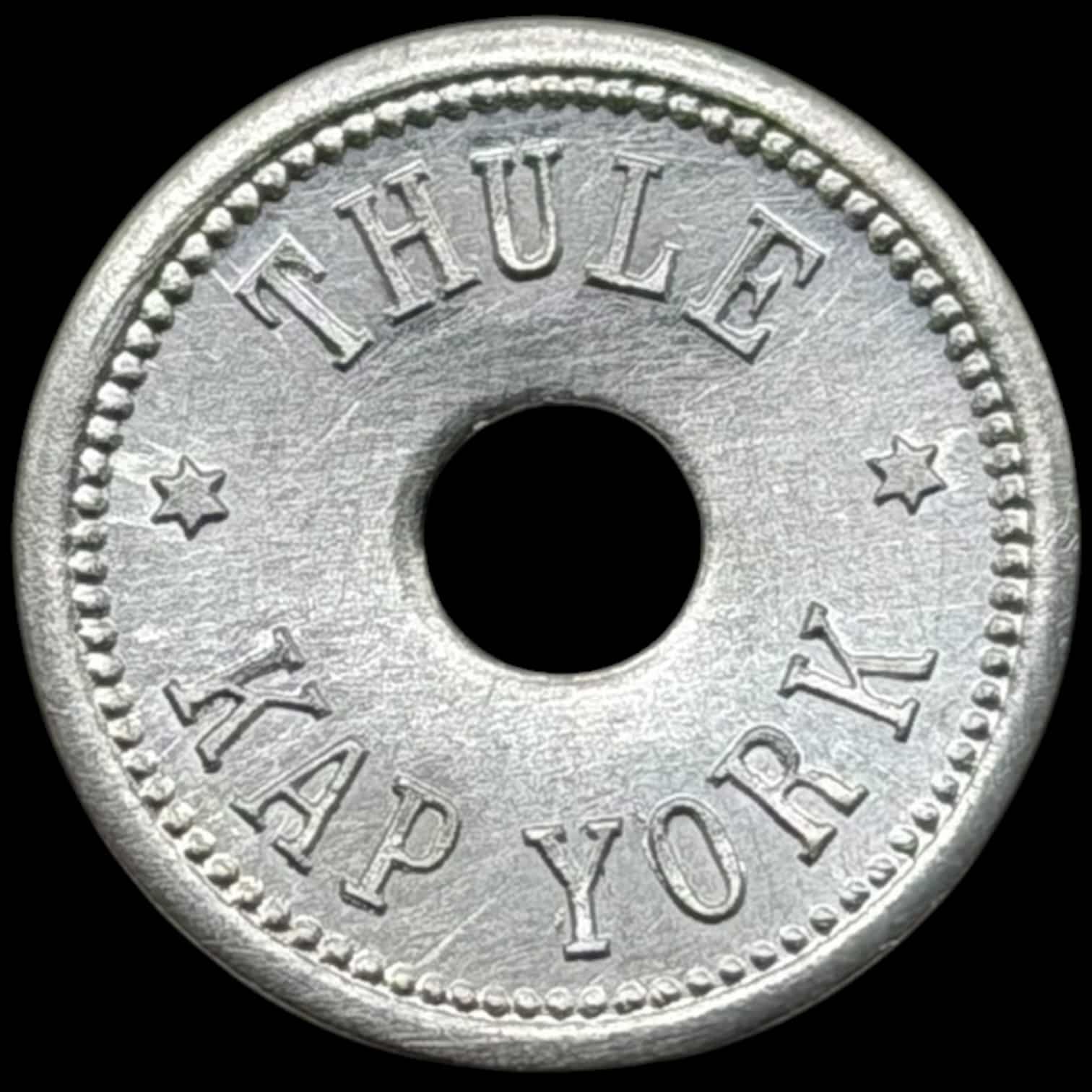 Grønland, 5 øre 1910, Thule Kap York, Sieg 6.1, Kva. 0-01 aftørret - Image 2