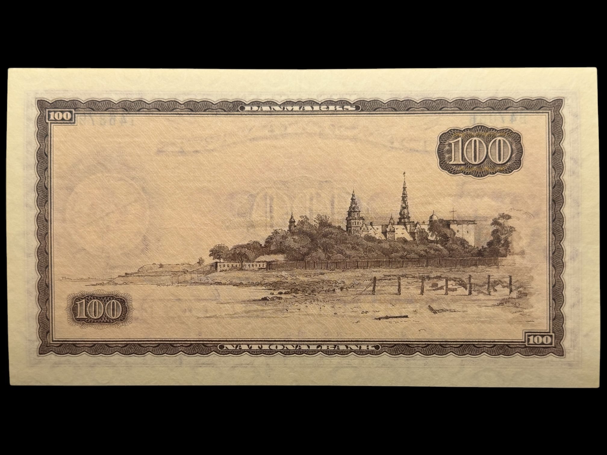 100 kroner 1970 B4, Valuer/Sunesen, Nr. 1468796, Sieg 137, DOP 146, Pick 46, Kva. 01 - Image 2