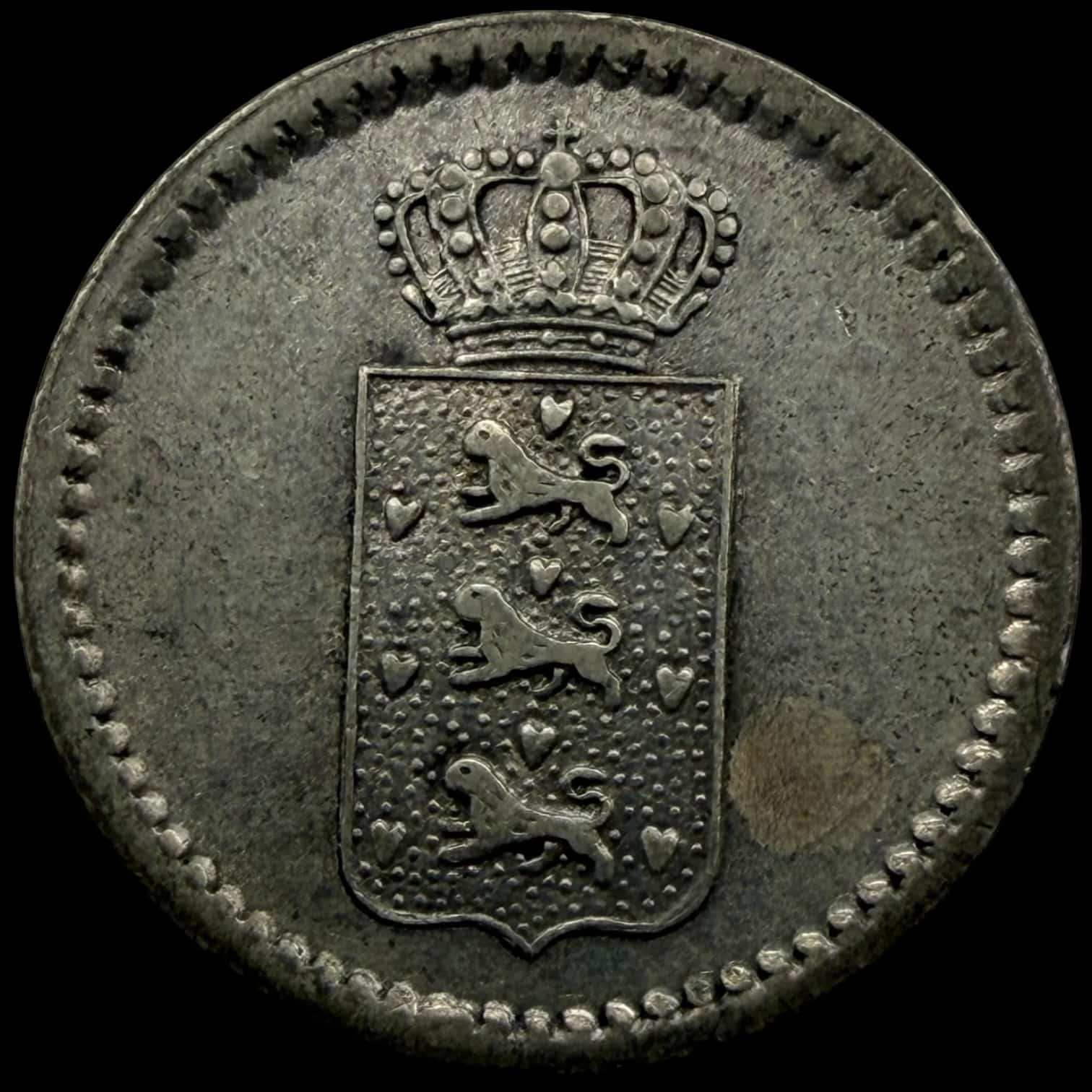 Dansk Vestindien, 10 skilling 1845, Sieg 12.2, Hede 14, KM 16, Kva. 01-1+ - Image 2