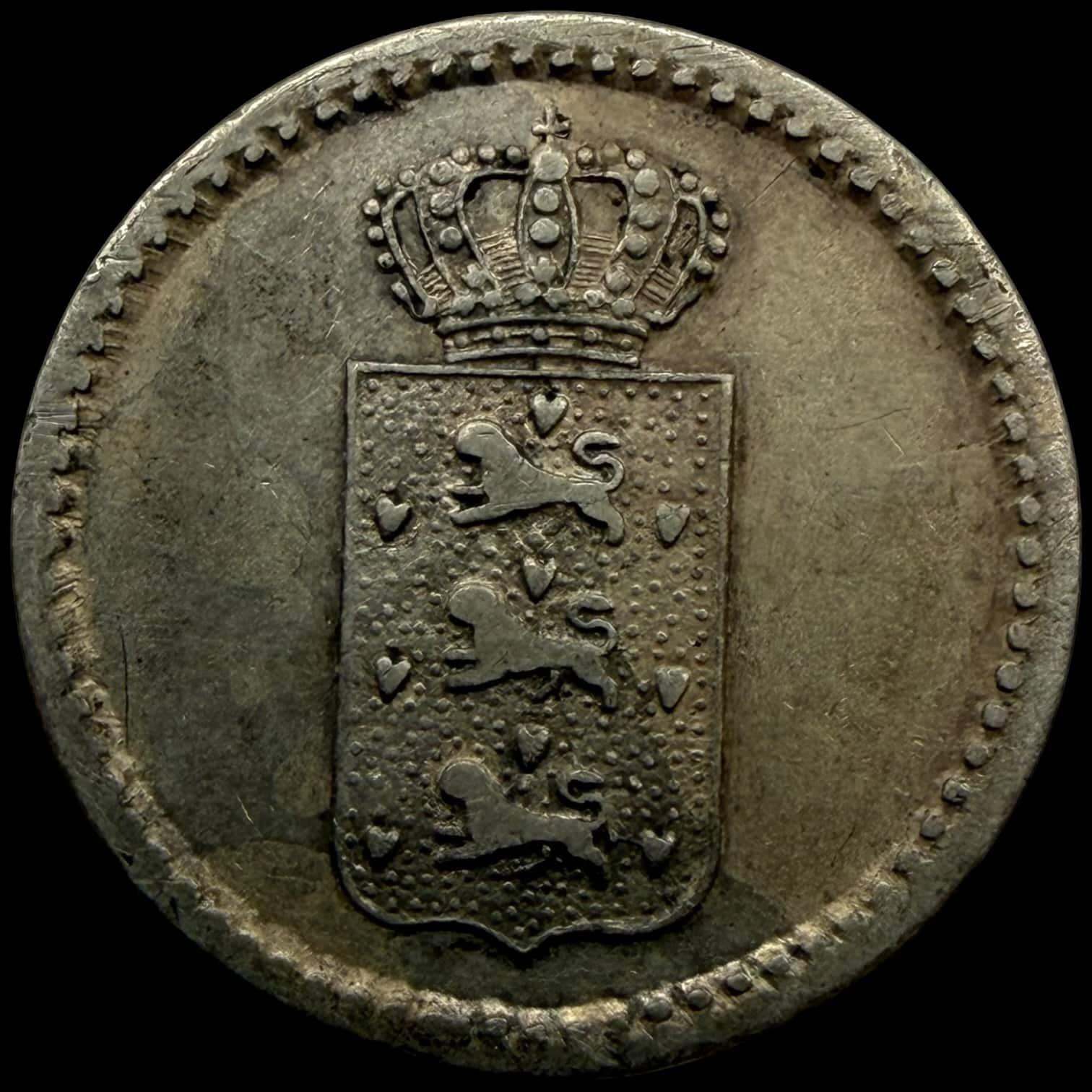 Dansk Vestindien, 10 skilling 1840, Sieg 12.2, Hede 14, KM 16, Kva. 01-1+ - Image 2