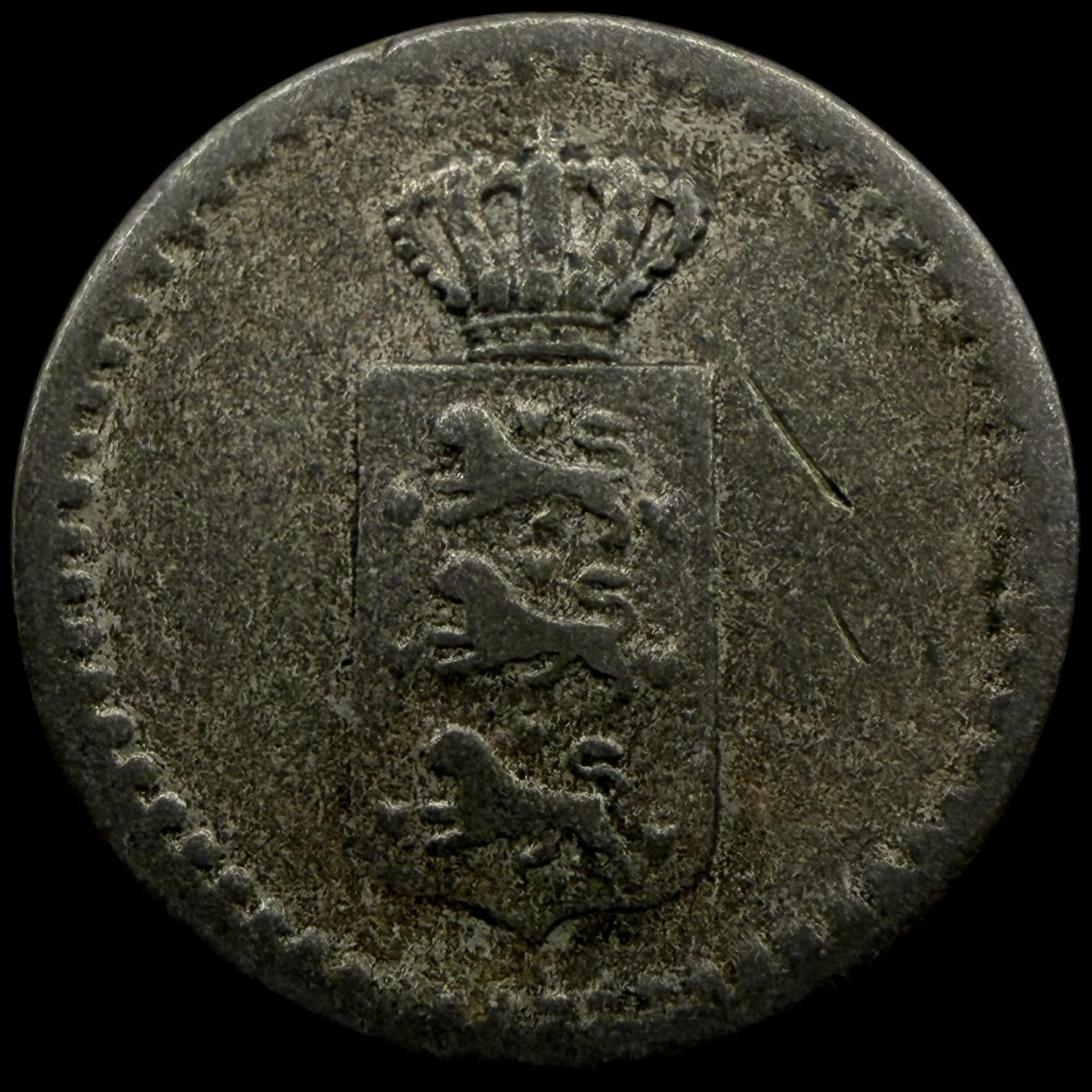 Dansk Vestindien, 2 skilling 1837, Sieg 11.1, Hede 12, KM 13 "Type 1", Kva. 1-1+ - Image 2